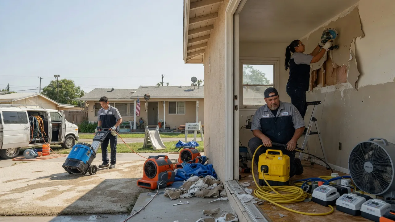 Water Damage Restoration in Bend, TX near me